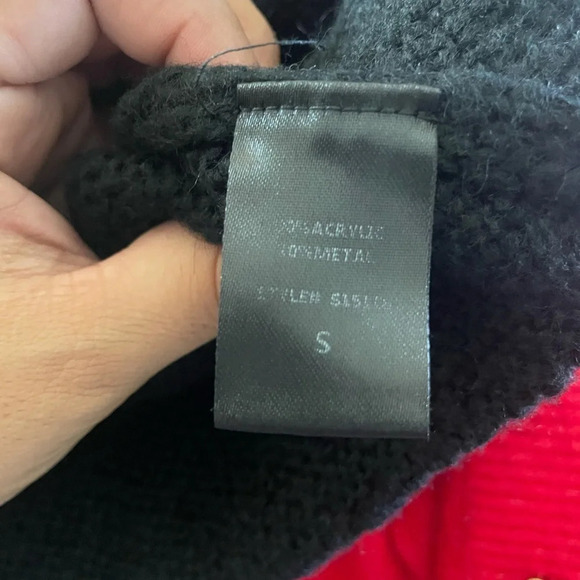 Tru-G metallic crew neck sweater size Small - Picture 6 of 6